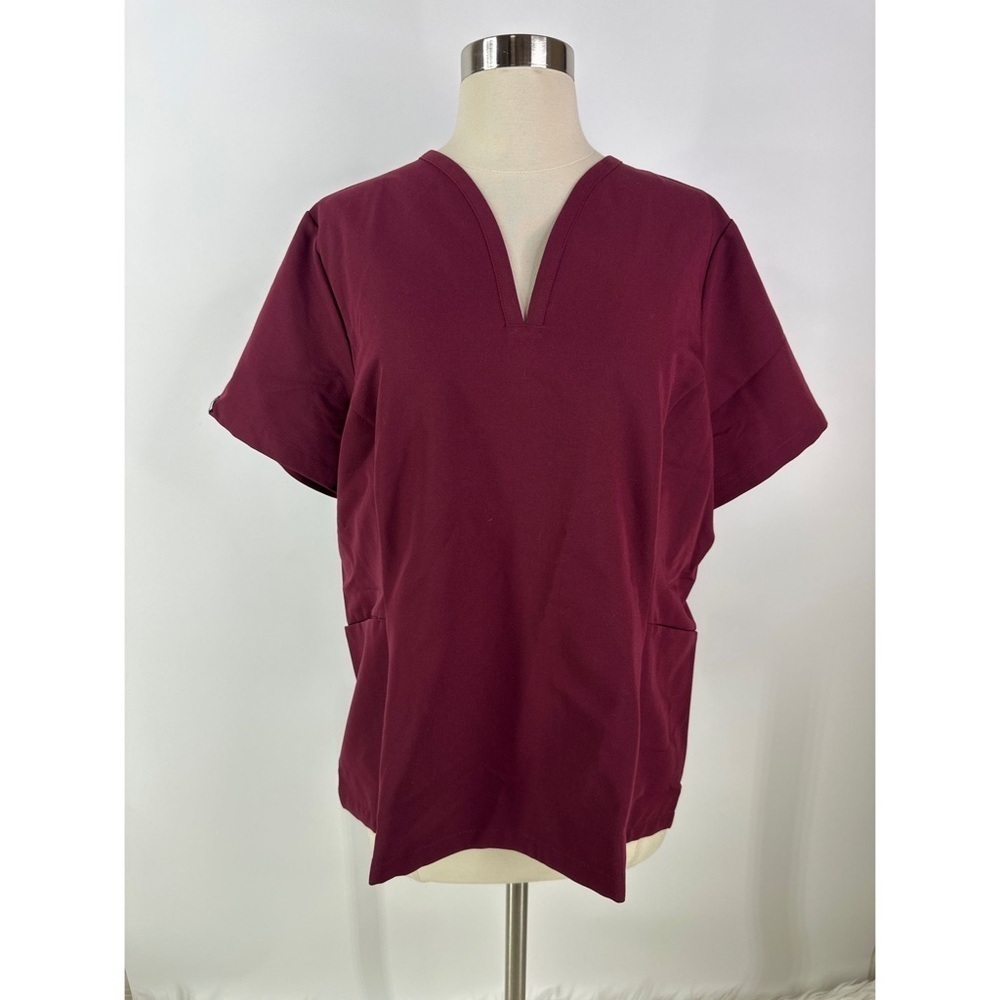 Jaanuu V-Neck Scrub Top